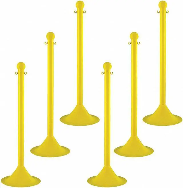 Main image of MR. CHAIN 91502-6 Light Duty Stanchion,41 In. H,PK6