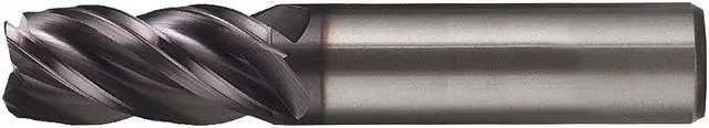 Alt view image 2 of 2 - CLEVELAND C80014 4-Flute Carbide HP VI CrnRad Single EndMill Cleveland