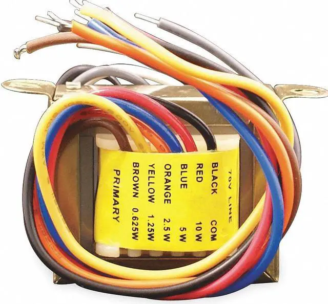 Alt view image 2 of 3 - SPECO TECHNOLOGIES T7010 Transformer,70V,Multiple Tap