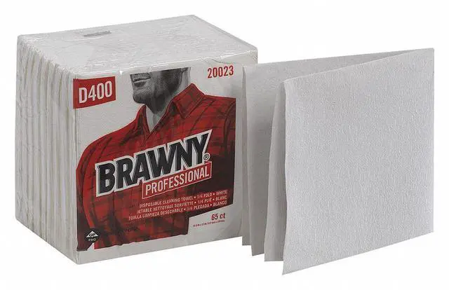 Alt view image 2 of 9 - GEORGIA-PACIFIC 20023 Disposable Wipes, 13" x 12-1/2", 18 Pack, 65 Sheets/ Pack