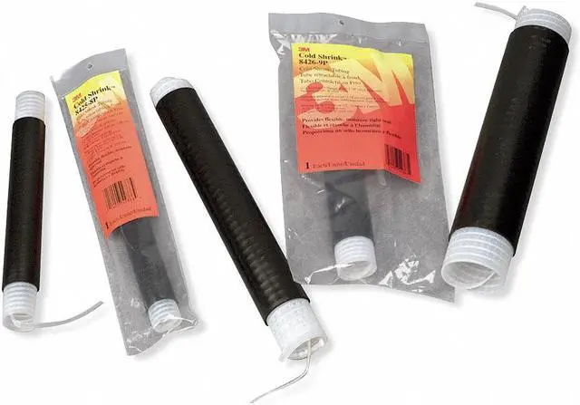 Main image of 8" Medium Wall Cold Shrink Tubing, Flexible EPDM Rubber, Shrink Ratio Not Rated