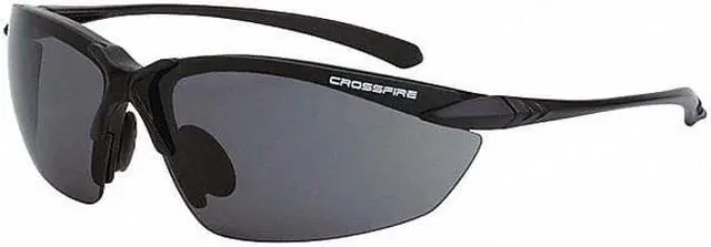 Main image of Radians Crossfire Sniper Scratch-Resistant Safety Glasses , Smoke Lens Color 921