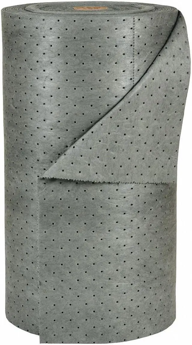 Alt view image 2 of 6 - BRADY MRO30P Sorbent Roll, Universal, 49 gal Vol Absorbed per Pkg, 30 in x 150