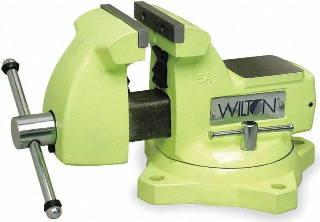 Alt view image 13 of 14 - 63187 1550, High-Visibility Safety Vise, 5 in. Jaw Width, 5-1/4 in. Jaw Opening
