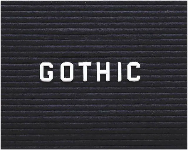 Alt view image 4 of 5 - Ghent Lg34 Precision-Grooved Letterboard Letters