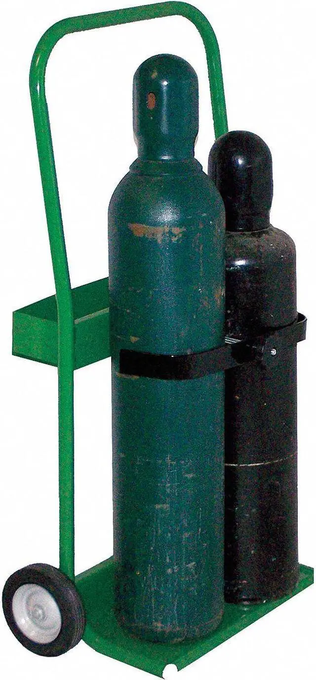 Alt view image 2 of 3 - SAFTCART 810-6 Welding Cylinder Truck,2 Cyl,200 lb.