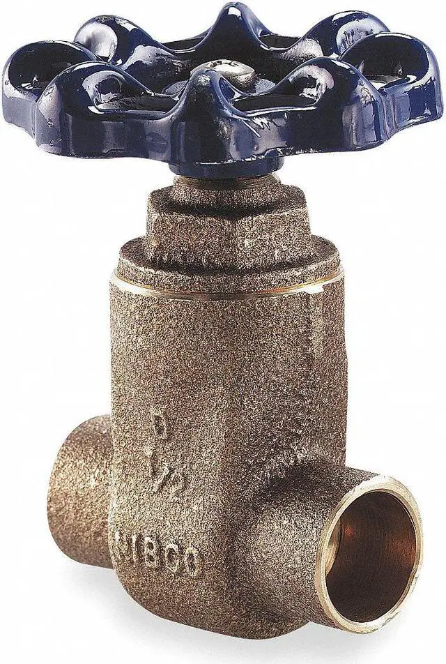 Alt view image 2 of 3 - NIBCO S29 2 Gate Valve,2 In.,Solder,Bronze