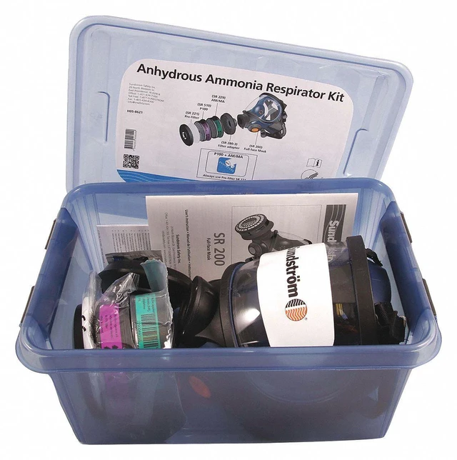 Main image of SUNDSTROM SAFETY H05-8621 Full Face Respirator Kit, Includes 2 Cartridges,