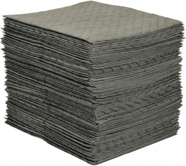 Main image of BRADY SPC ABSORBENTS MRO100 Absorbent Pad, Absorbs 26 gal. Universal, PK 100