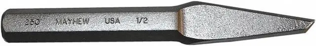 Main image of Mayhew Chisel,Half Round Nose,1/2" x 8"  10505