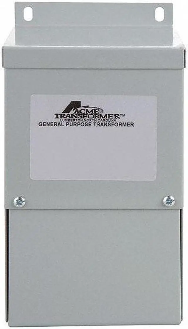 Alt view image 2 of 2 - ACME ELECTRIC T181047 Buck Boost Transformer, 50 VA, NEMA 3R, 12/24V AC,