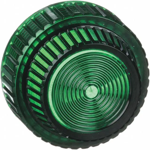 Alt view image 2 of 2 - SCHNEIDER ELECTRIC 9001G31 Pilot Light Lens,30mm,Green,Plastic