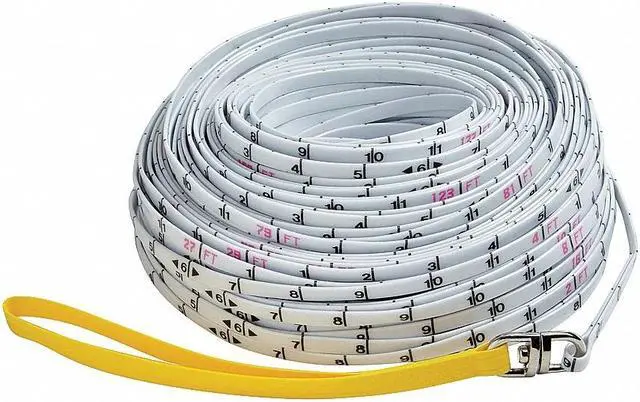 Alt view image 3 of 4 - Keson Surveyor Rope,1/4 In x 200 ft,In./Ft.  SR-10-200