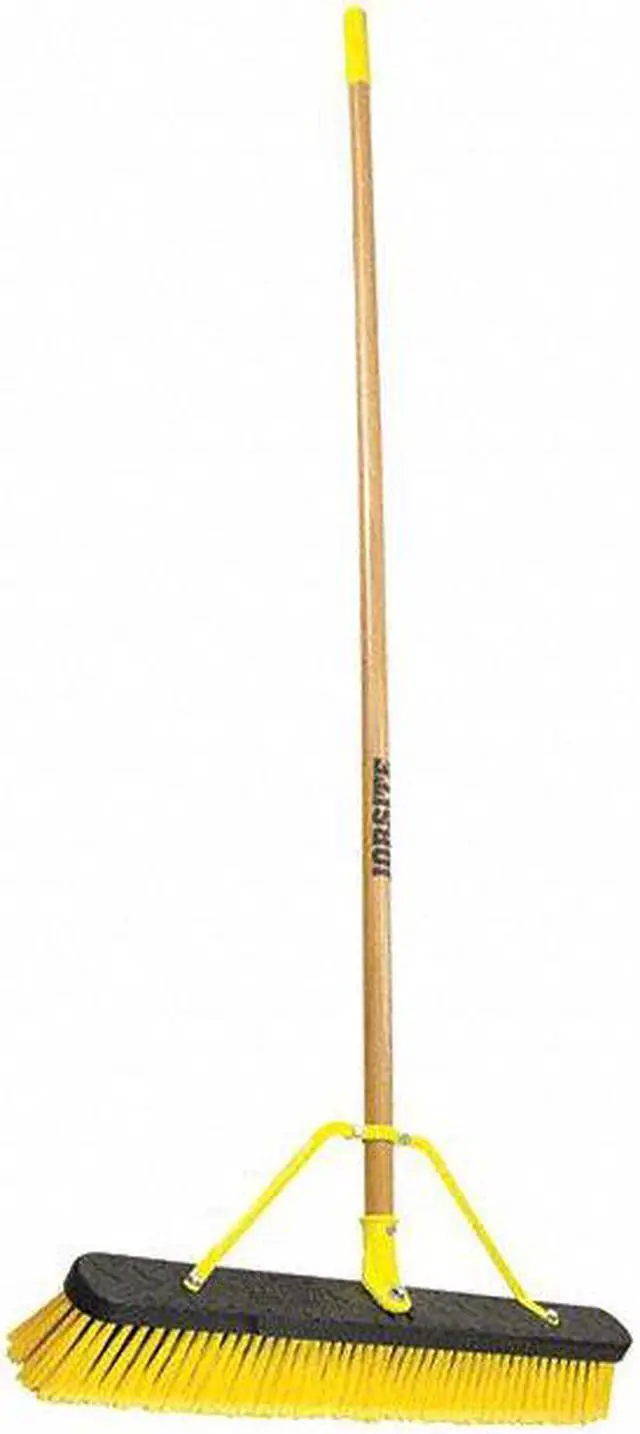 Alt view image 2 of 2 - Quickie Synthetic Push Broom, 24" Sweep Face   857HDSU