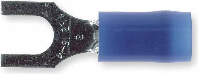 Main image of STA-KON RB14-8F 18-14 AWG Nylon Fork Terminal #8 Stud PK100