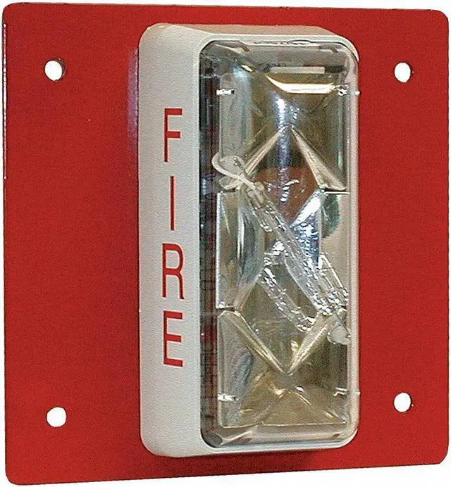 Main image of Strobe, Steel, Red