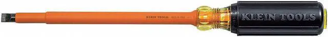 Main image of Klein Tools Steel Insulated Screwdriver with 8" Shank and 3/8" Standard Tip