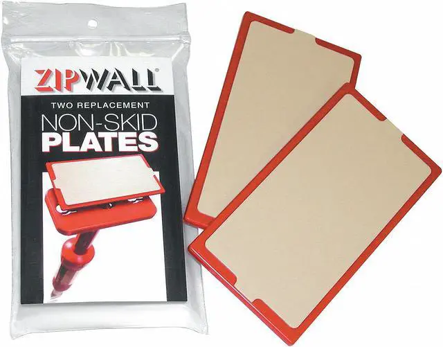 Alt view image 2 of 2 - ZIPWALL NSP2 Replacement Non-Skid Plate,PK2