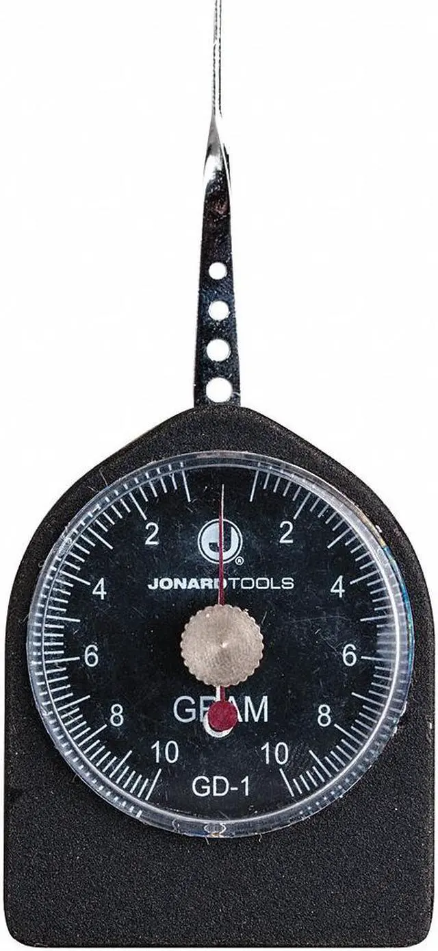 Main image of JONARD TOOLS GD-1 Dynamometer Gauge,Dial,0-10g