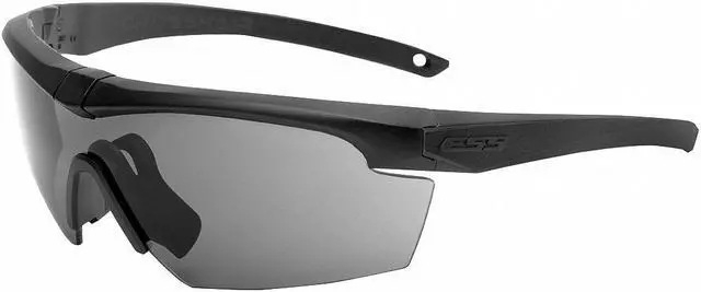 Main image of ESS EE9014-08 Crosshair, Safety Glasses, Anti-Fog & Anti-Scratch, Gray Lens,