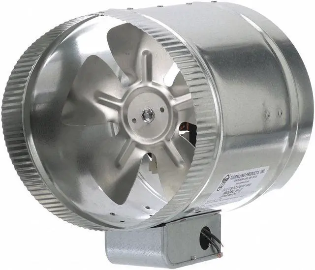 Alt view image 4 of 4 - Axial Duct Booster, Galvanized Steel