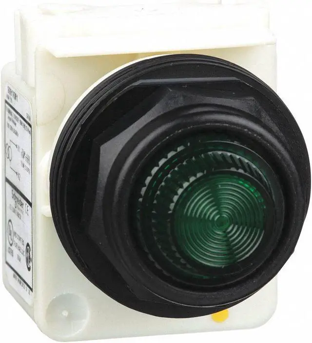 Alt view image 2 of 2 - Pilot Light Complete, 30mm, 120VAC Voltage, Lamp Type: Incandescent