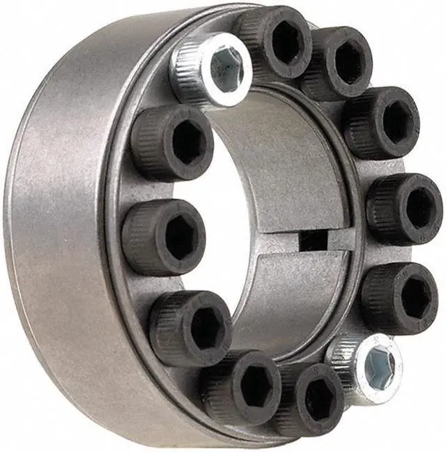 Alt view image 2 of 2 - FENNER DRIVES B402100 Keyless Bushing,Dia. 1 In.,9 Bolt