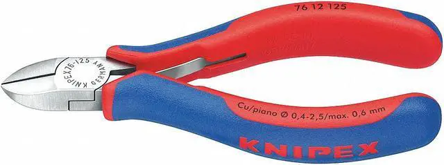 Alt view image 3 of 4 - Knipex Diagonal Cutting Plier,5" L HAWA 76 12 125