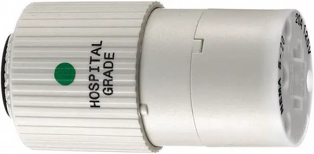Main image of BRYANT BRY8369NC Straight Blade Connector, 5-20R, 20 A, 125V AC, 2 Pole, 3