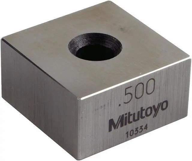 Alt view image 2 of 3 - MITUTOYO 614195-531 Gage Block,Square,Steel,0.500 In,ASME 0