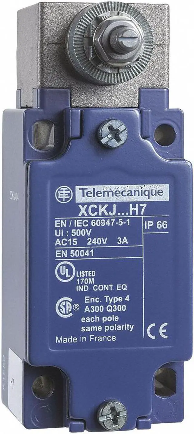 Alt view image 2 of 3 - TELEMECANIQUE SENSORS ZCKJ404H7 2NC/2NO Heavy Duty Limit Switch Rotary Head IP