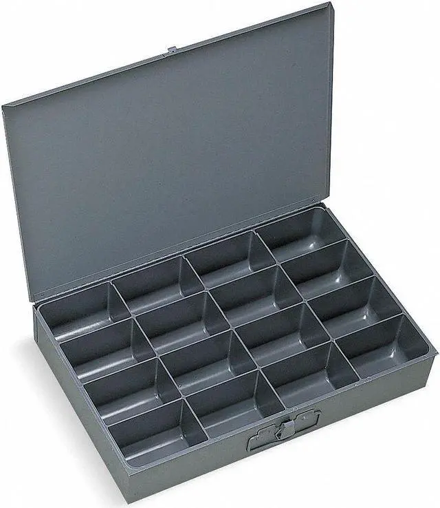 Main image of DURHAM MFG 113-95-D567 Steel, Compartment Drawer, 12 1/2 in D x 3 1/8 in H x 18