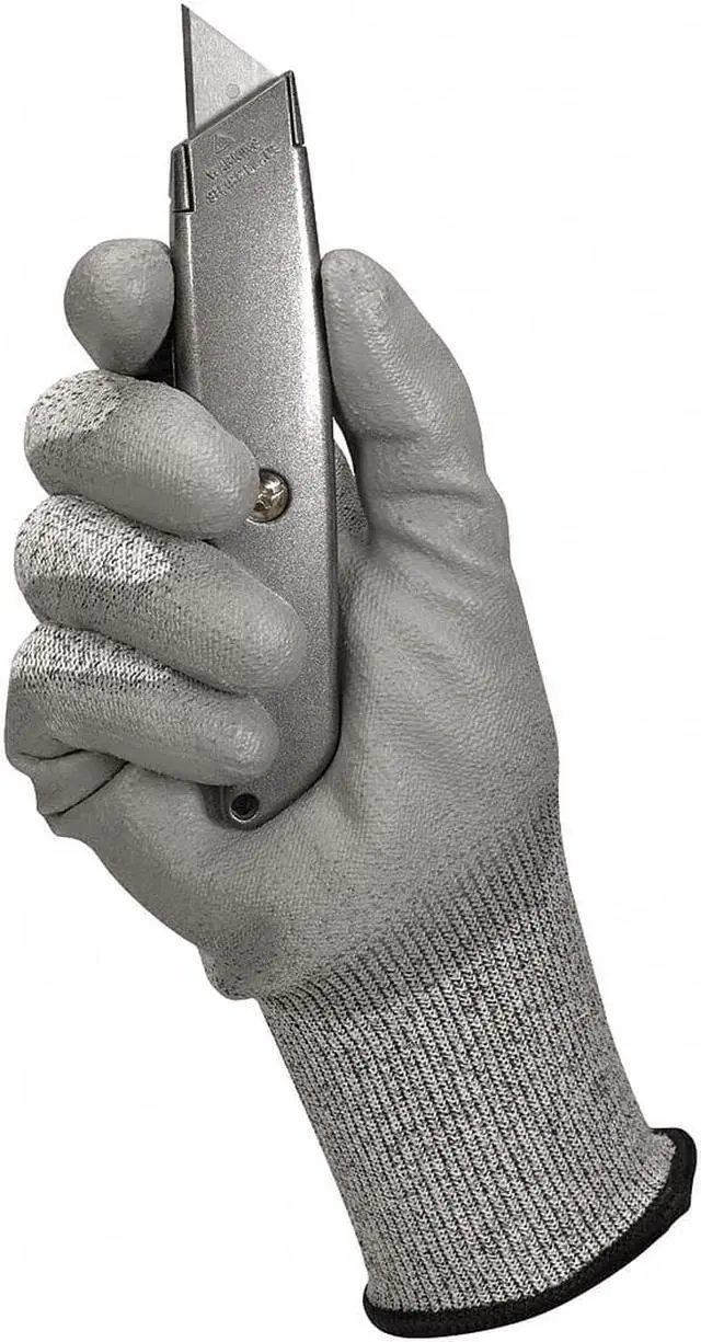 Alt view image 3 of 3 - KLEENGUARD 13826 Cut-Resistant Gloves, Cut Level A3 ,Dipped ,Polyurethane