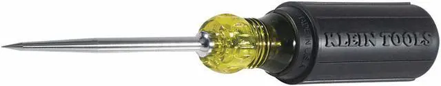 Alt view image 3 of 10 - Klein Tools 409-650 7.88" Cushion Grip Scratch Awl Screwdrivers