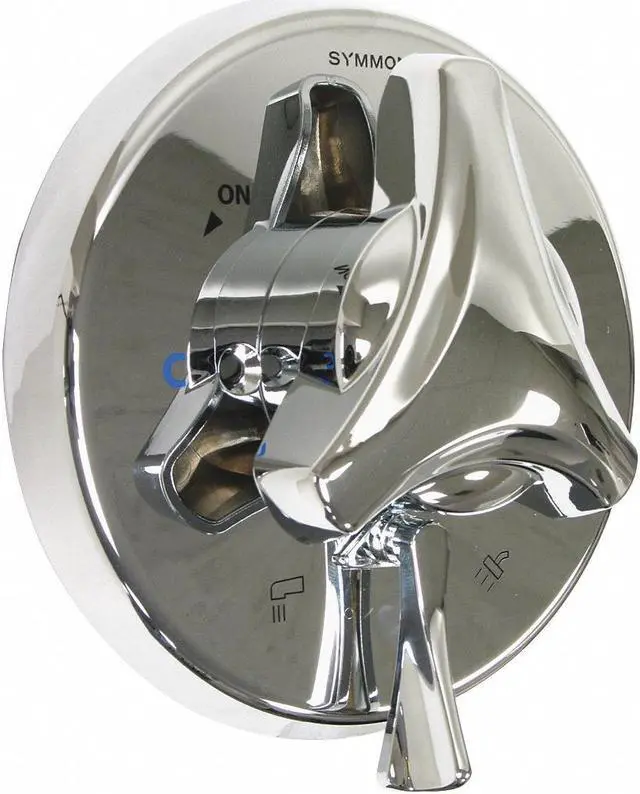 Main image of SYMMONS S-86-2-STK-TRM Temptroll Trim Kit 7-1/2", Plastic, Chrome