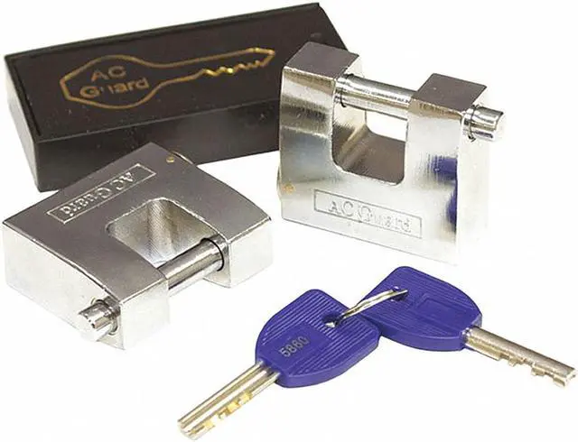 Alt view image 3 of 4 - Locks And Hide-a-Key for A/C Condenser Sercuity Cage