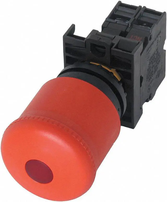 Alt view image 2 of 2 - EATON M22-PVL-K01-230R Illuminated Emergency Stop Push Button