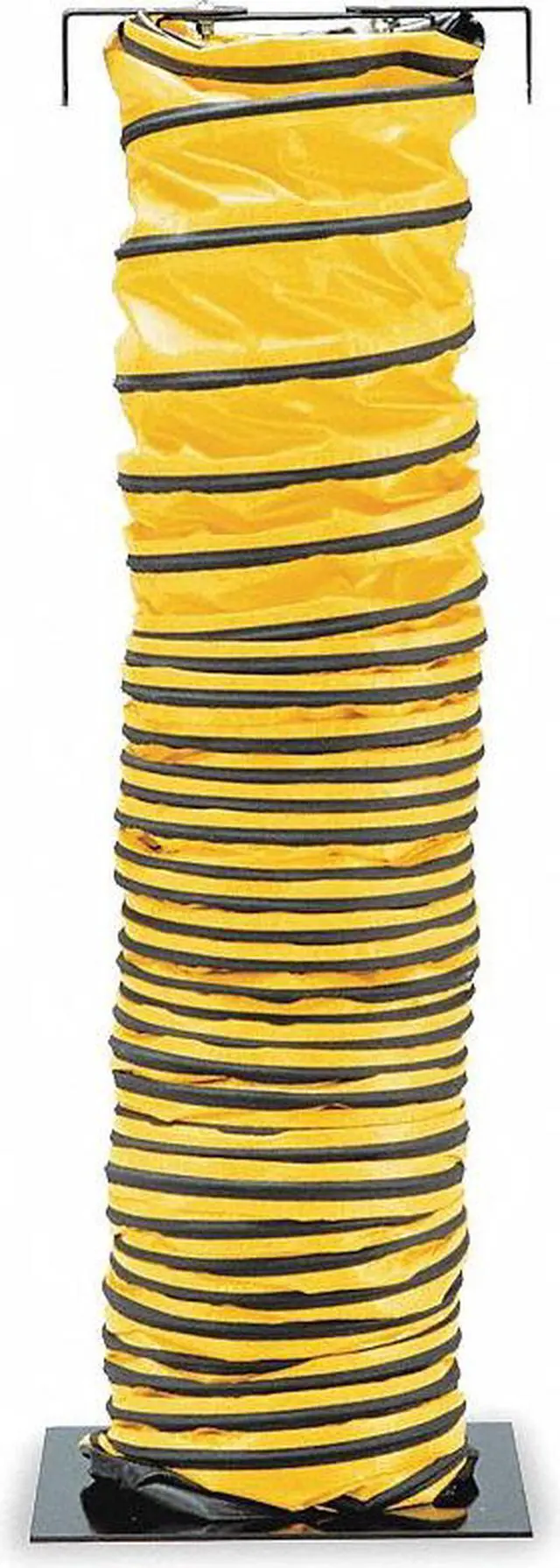 Alt view image 3 of 7 - Allegro 25 ft. Blower Ducting with 8" Dia., Black/Yellow; Use With Blower