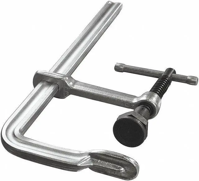 Alt view image 5 of 7 - BESSEY SQ-12 12 in Bar Clamp Steel Handle and 5 1/2 in Throat Depth