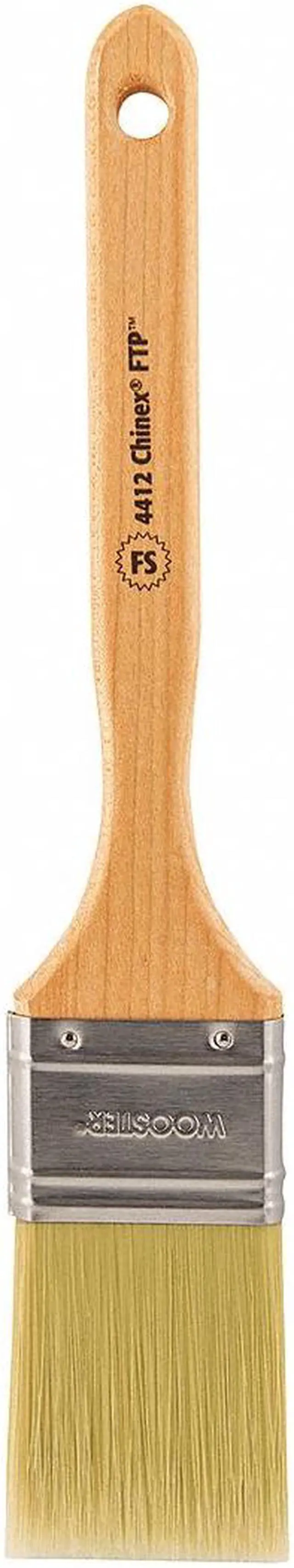Main image of WOOSTER 4412-2 2" Flat Sash Soft, Chinex FTP Bristle, Paint Brush, Wood Handle