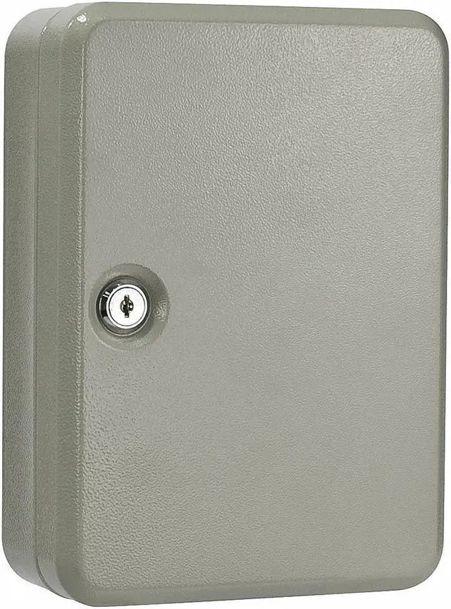 Alt view image 10 of 20 - Barska Key Cabinet, Wall Mount, 48 Keys Matte Steel AX11692