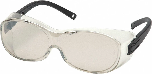 Main image of PYRAMEX S3580SJ OTS(R), Safety Glasses, Anti-Scratch, Gray Mirror Lens, Black