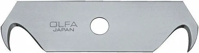 Alt view image 2 of 2 - OLFA HOB-2/5 2-Point Utility Blade,21/32" W, PK5