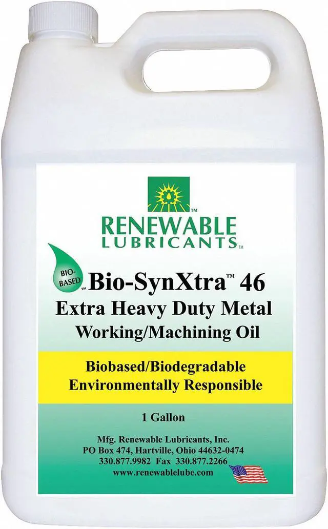 Main image of RENEWABLE LUBRICANTS 86873 Cutting Oil,1 gal,Bottle