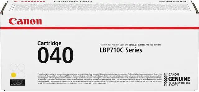 Main image of Canon CRG 040 Toner Cartridge - Yellow Full Yield Cartridge