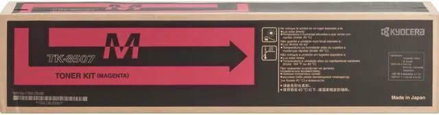 Alt view image 8 of 15 - Kyocera Toner Cartridge TK8507M
