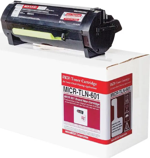 Alt view image 2 of 5 - microMICR MICRTLN601 Toner Cartridge (OEM# Lexmark 51B1000) 2,500 Page Yield; Black