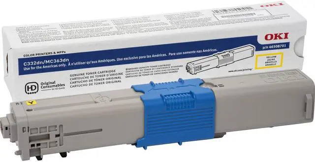 Main image of Oki Original Toner Cartridge - Cyan- LED - 3000 Pages - 1 / Each