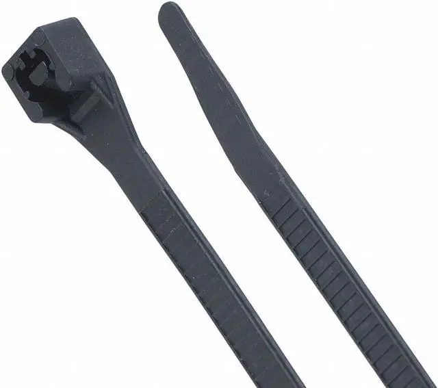 Alt view image 5 of 9 - 100PK 6" BLK Cable Tie