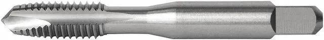 Alt view image 2 of 2 - CLEVELAND C57191 Spiral Point Tap, 7/16"-14, Plug, UNC, 3 Flutes, Bright